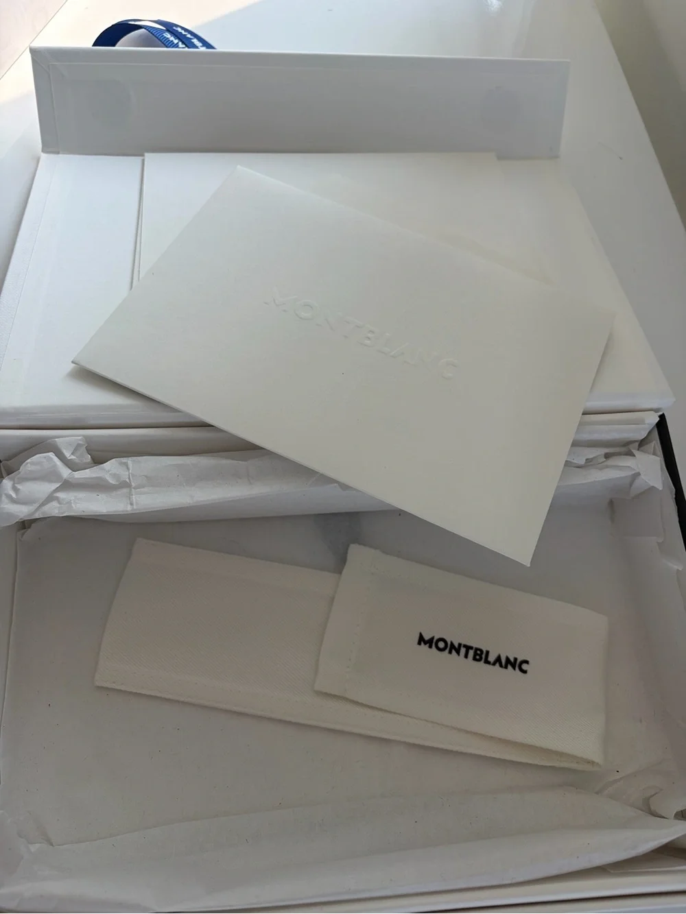 NWT Montblanc PIX Blue Ballpoint Pen